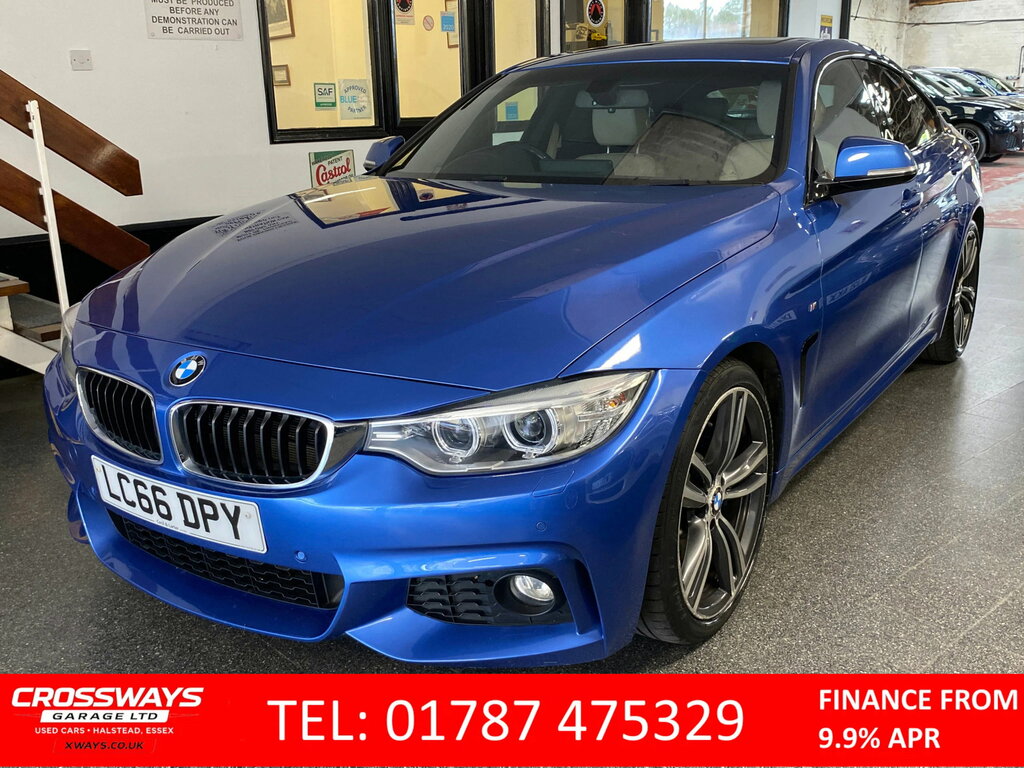 BMW 4 Series Gran Coupe 2.0 430I M Sport Hatchback Euro 6 Blue