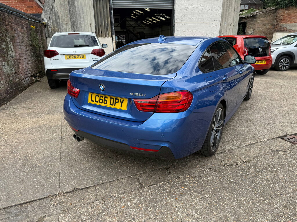 BMW 4 Series Gran Coupe Coupe 2.0 420D M Sport Euro 6 Ss 2016 Blue #8