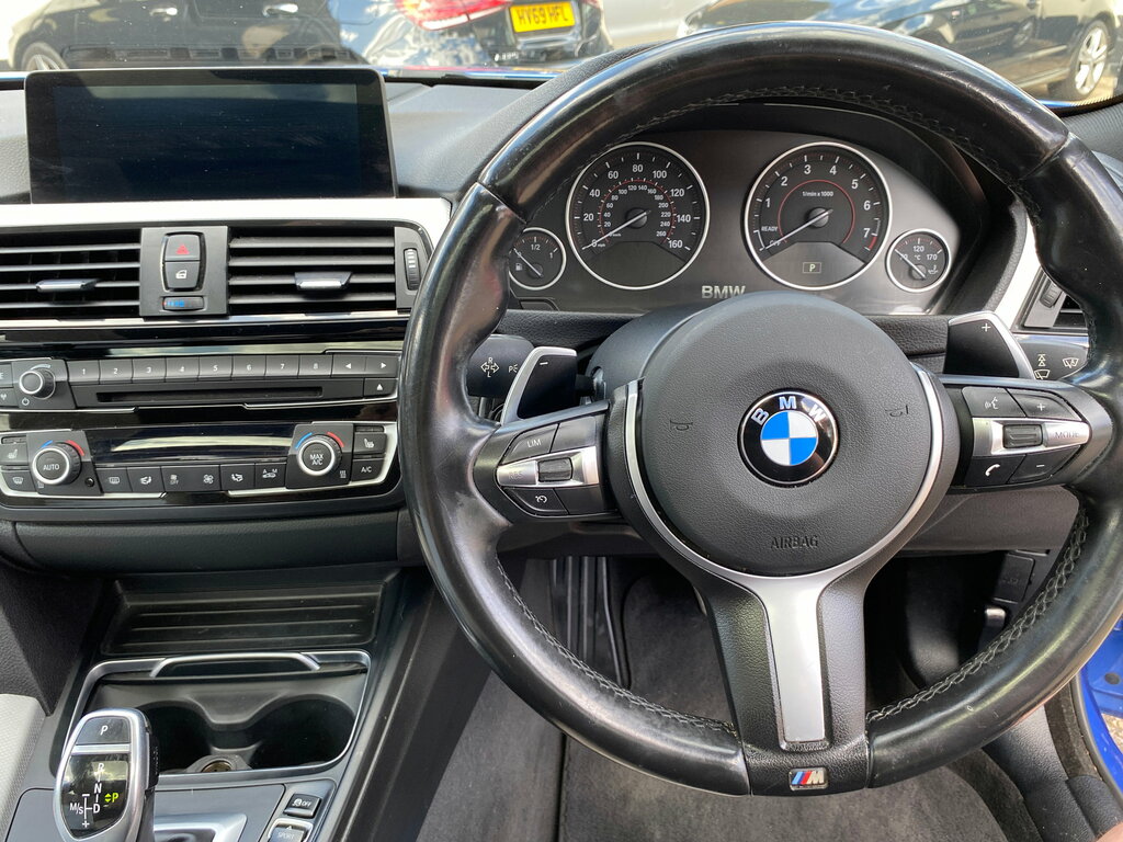 BMW 4 Series Gran Coupe 2.0 430I M Sport Hatchback Euro 6 LC66DPY Blue #3