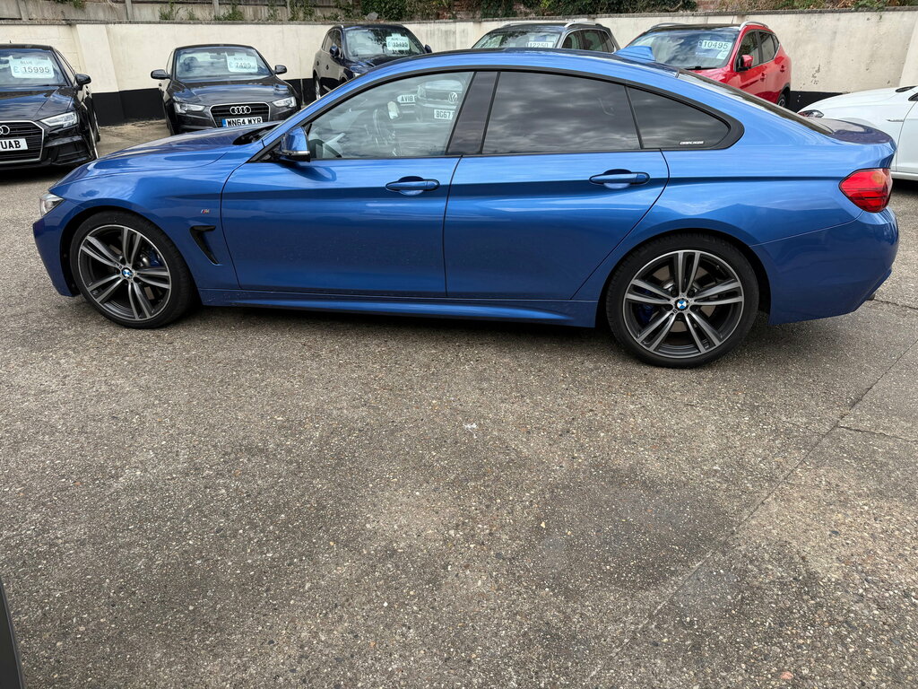 BMW 4 Series Gran Coupe 2.0 430I M Sport Hatchback Euro 6 Blue #5