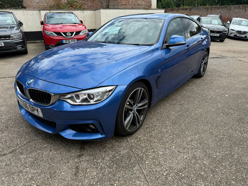 BMW 4 Series Gran Coupe 2.0 430I M Sport Hatchback Euro 6 Blue #4