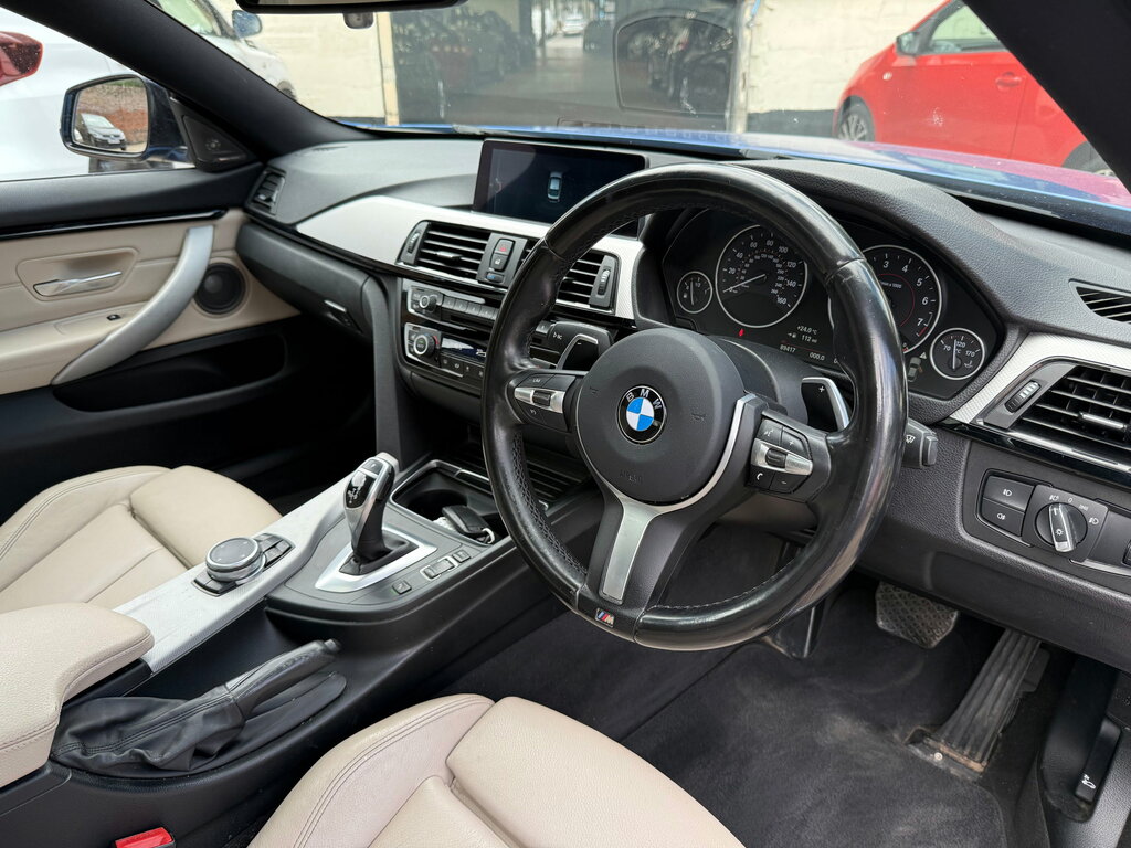 BMW 4 Series Gran Coupe Coupe 2.0 420D M Sport Euro 6 Ss 2016 Blue #9