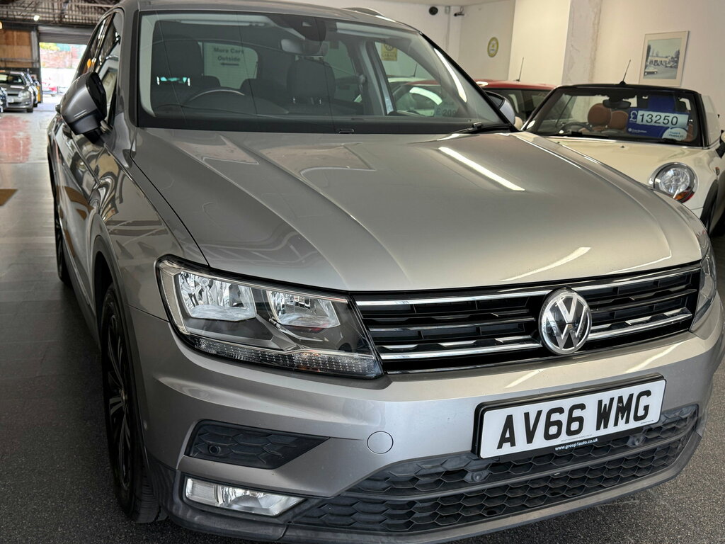 Volkswagen Tiguan 2.0 Tdi Bluemotion Tech Se Navigation Suv Dies AV66WMG Silver #5