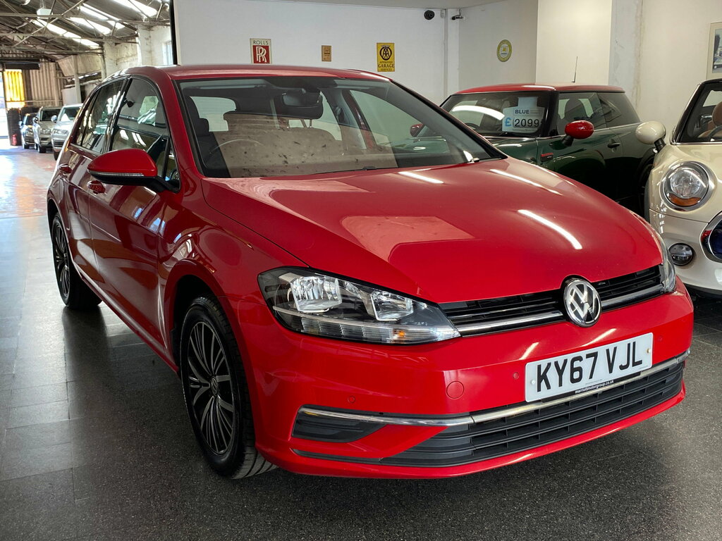 Volkswagen Golf 1.0 Tsi Se Nav Hatchback Euro 6 KY67VJL Red #5