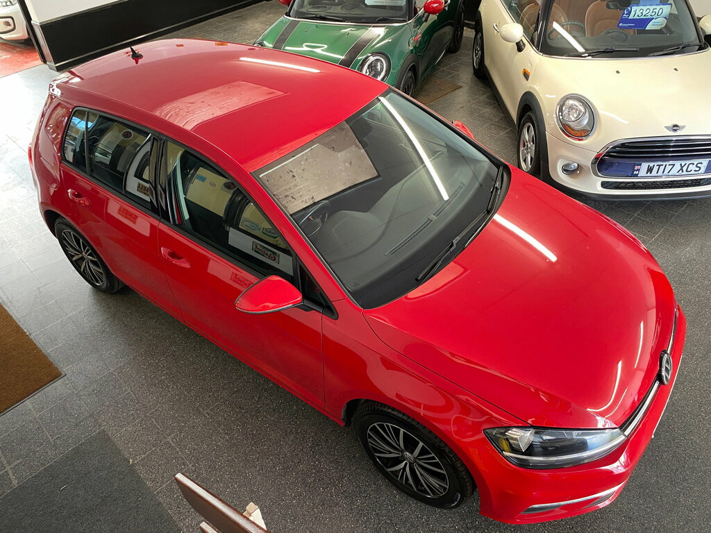 Volkswagen Golf 1.0 Tsi Se Nav Hatchback Euro 6 KY67VJL Red #4