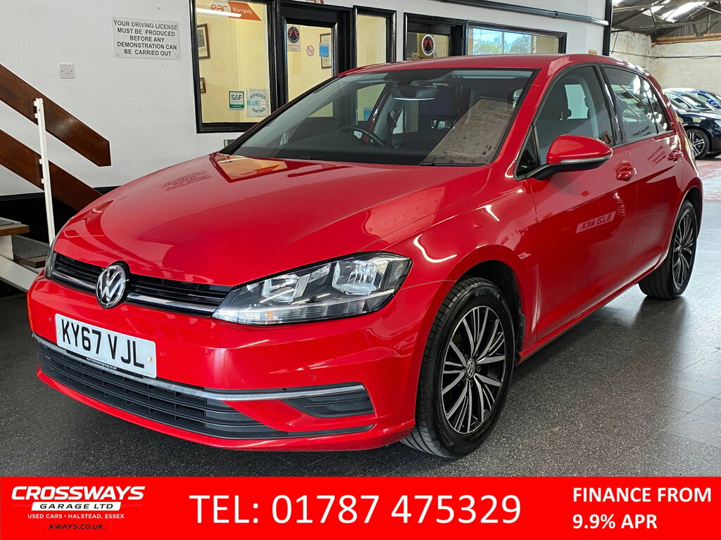 Volkswagen Golf 1.0 Tsi Se Nav Hatchback Euro 6 Red