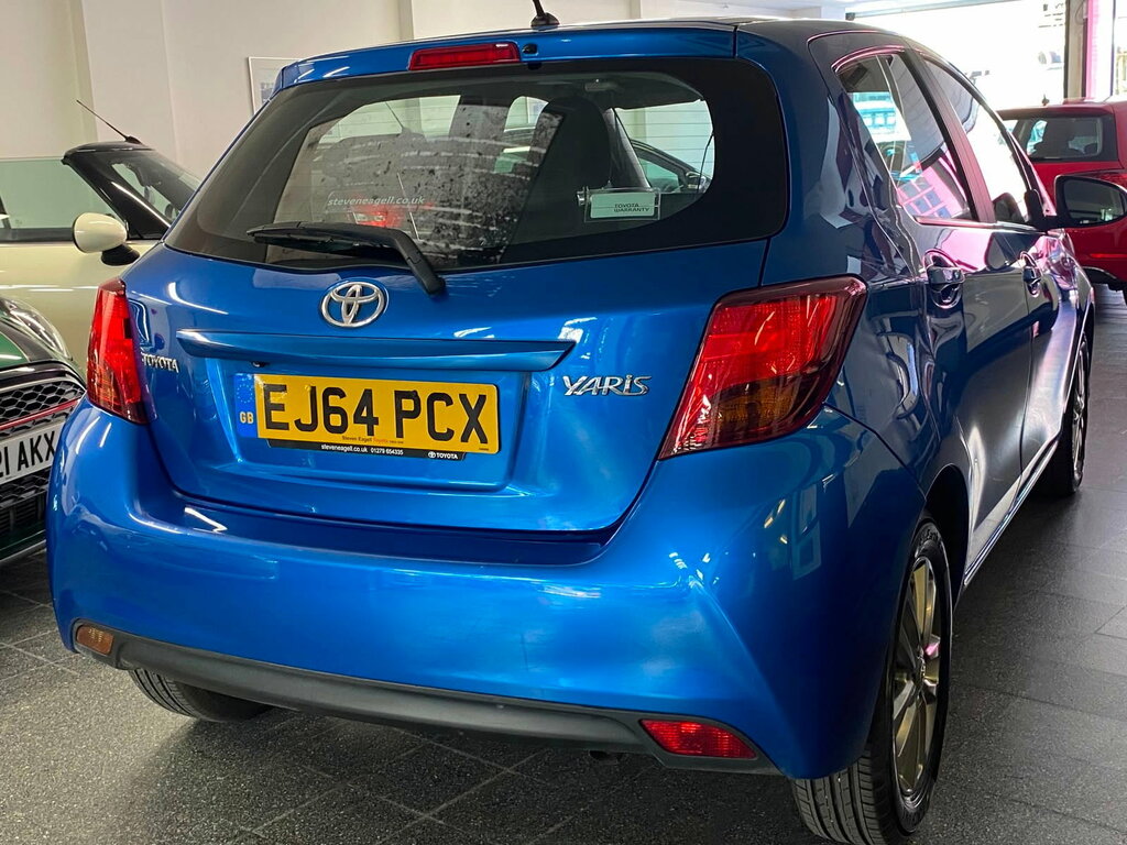 Toyota Yaris 1.33 Dual Vvt-i Icon Hatchback E EJ64PCX Blue #6