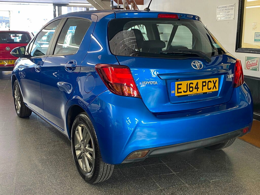 Toyota Yaris 1.33 Dual Vvt-i Icon Hatchback E EJ64PCX Blue #2