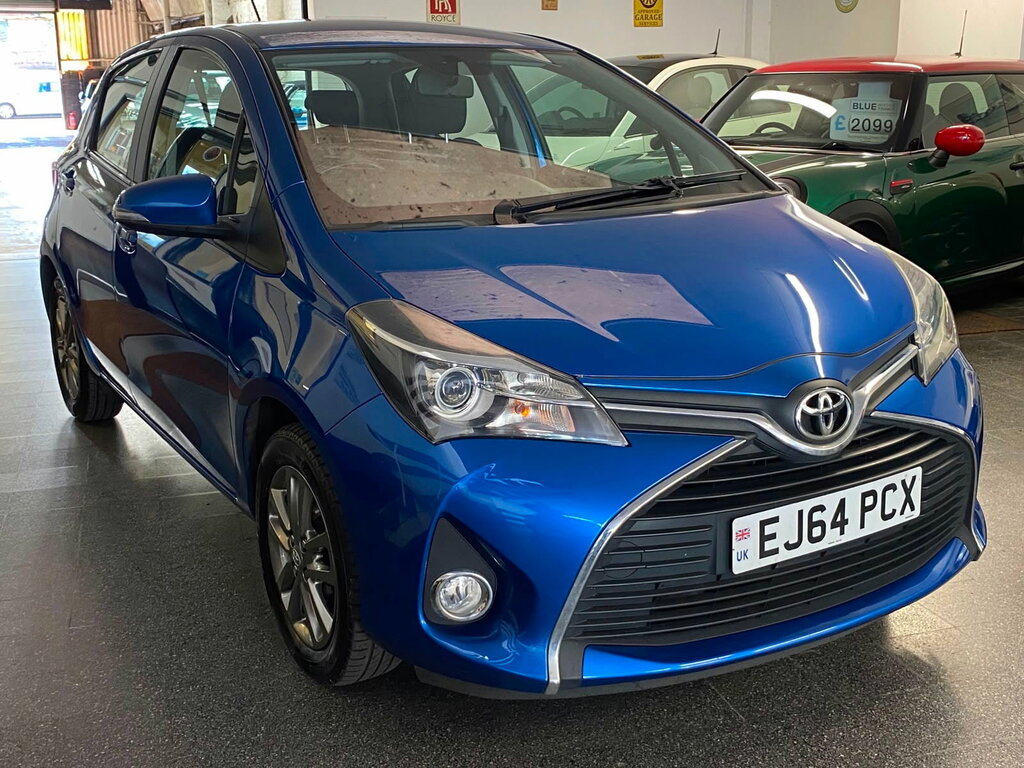Toyota Yaris 1.33 Dual Vvt-i Icon Hatchback E EJ64PCX Blue #4