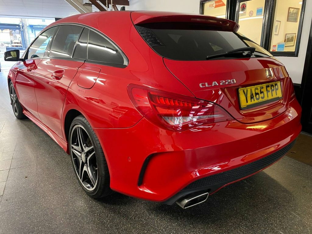 Mercedes-Benz CLA Class 2.1 Cla220d Amg Sport Shooting Brake 7G YA65FPP Red #2