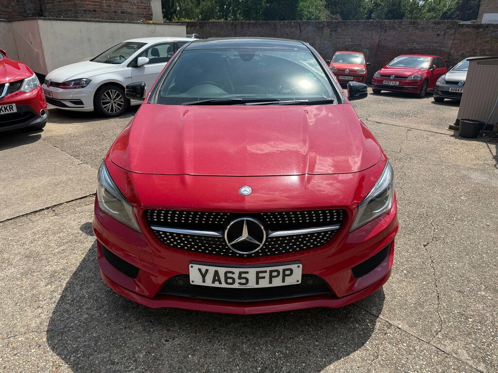 Mercedes-Benz CLA Class 2.1 Cla220d Amg Sport Shooting Brake 7G Red #2