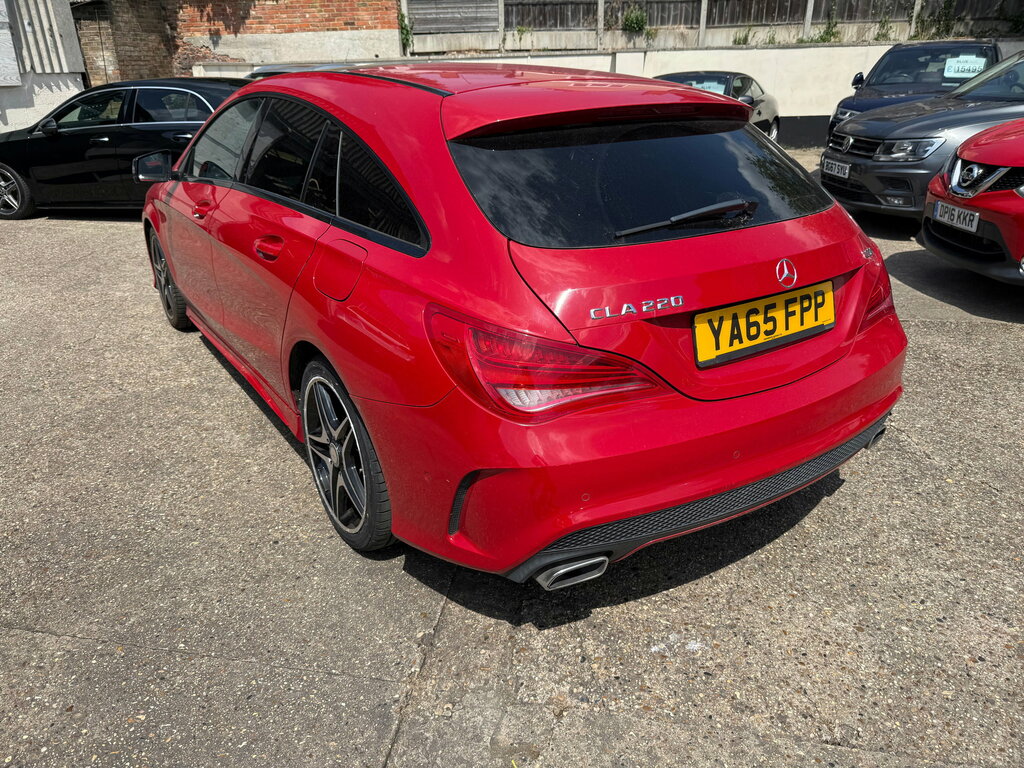 Mercedes-Benz CLA Class 2.1 Cla220d Amg Sport Shooting Brake 7G Red #4