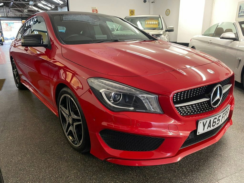 Mercedes-Benz CLA Class 2.1 Cla220d Amg Sport Shooting Brake 7G YA65FPP Red #6