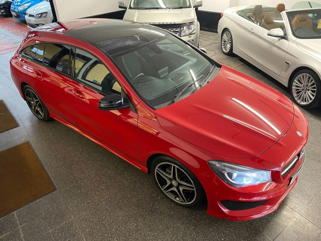 Mercedes-Benz CLA Class 2.1 Cla220d Amg Sport Shooting Brake 7G YA65FPP Red #4
