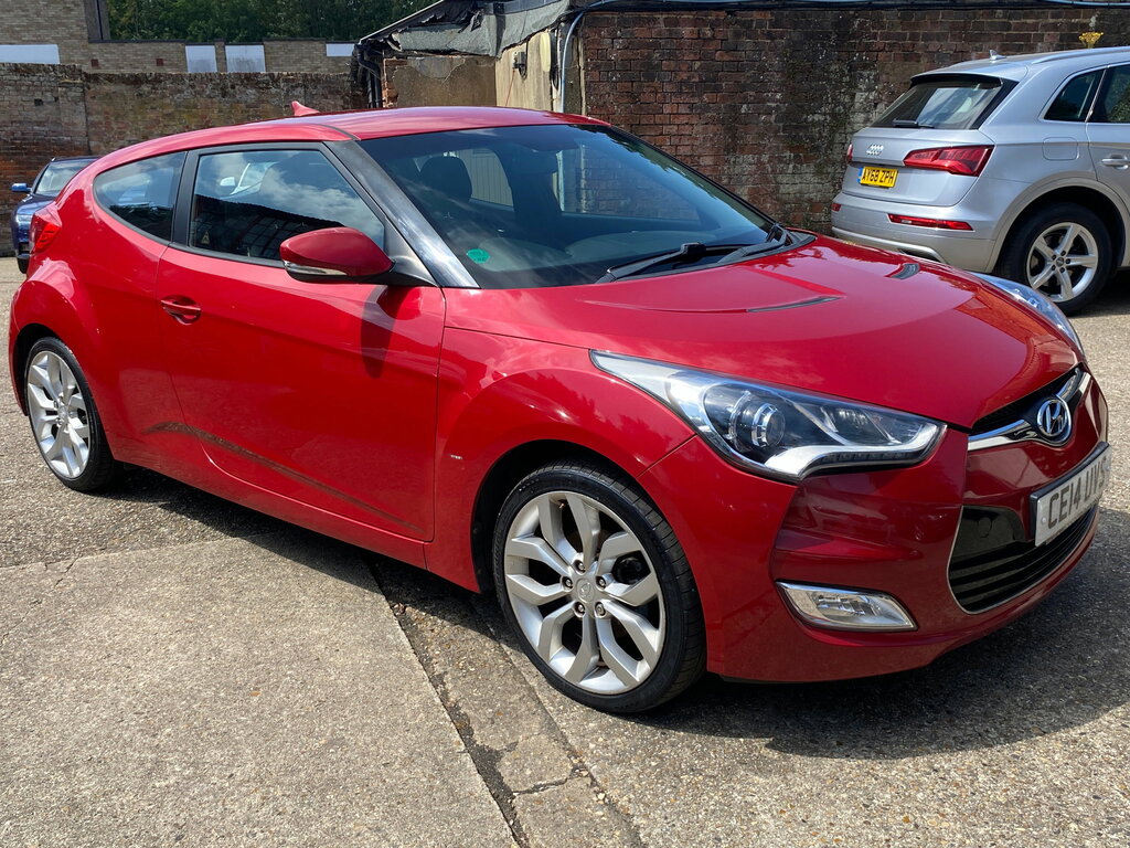 Hyundai Veloster Se Red #29