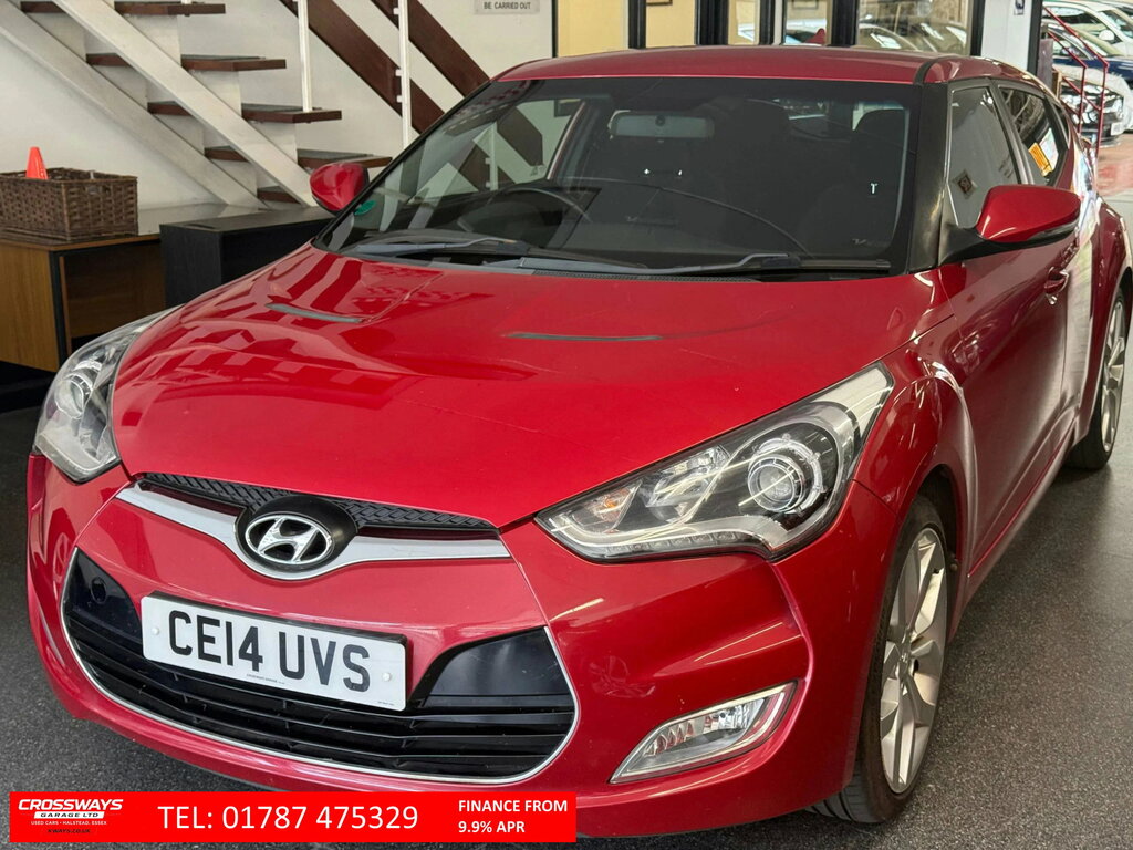 Hyundai Veloster 1.6 Gdi Se Hatchback Euro 5 140 Red