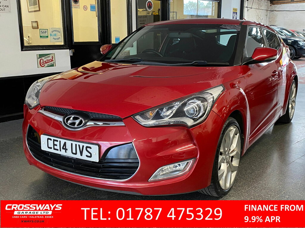 Hyundai Veloster 1.6 Gdi Se Hatchback Euro 5 140 Red