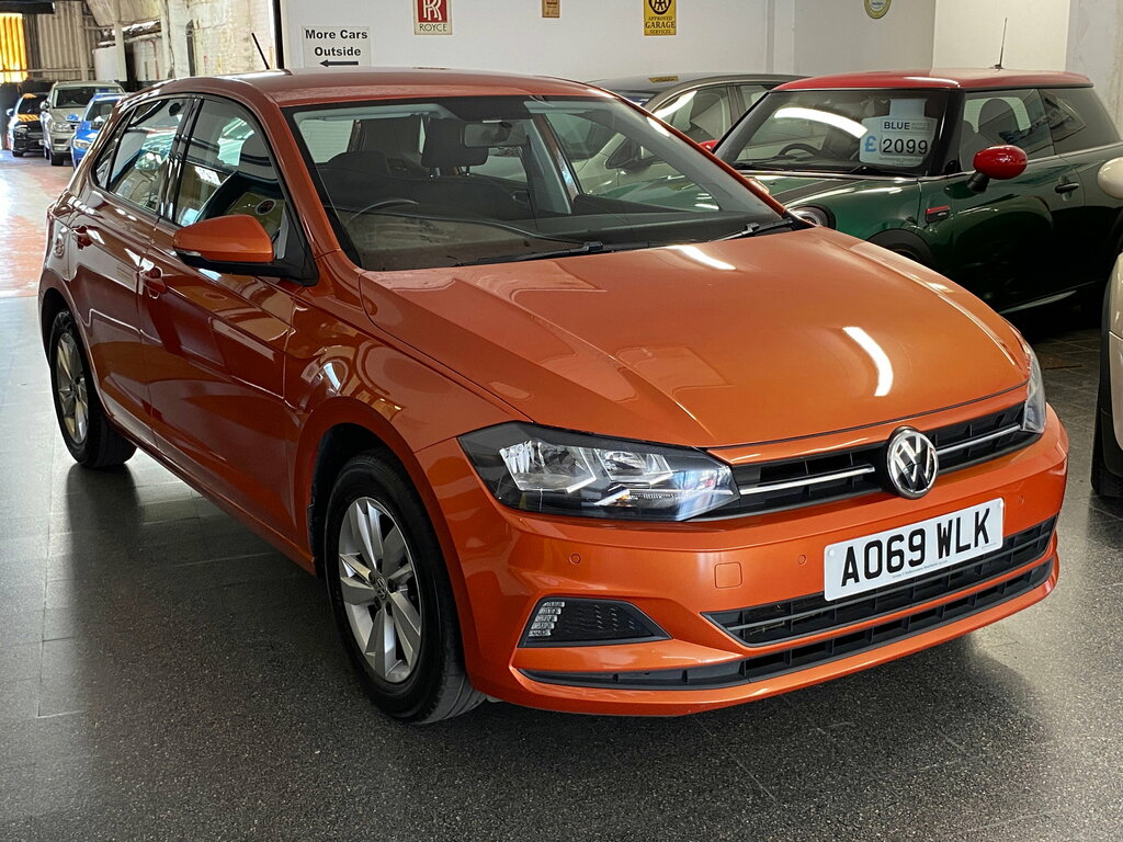 Volkswagen Polo 1.0 Tsi Gpf Se Hatchback Euro 6 Orange #5