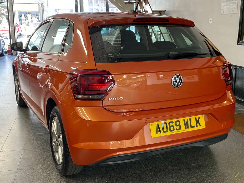Volkswagen Polo 1.0 Tsi Gpf Se Hatchback Euro 6 Orange #2
