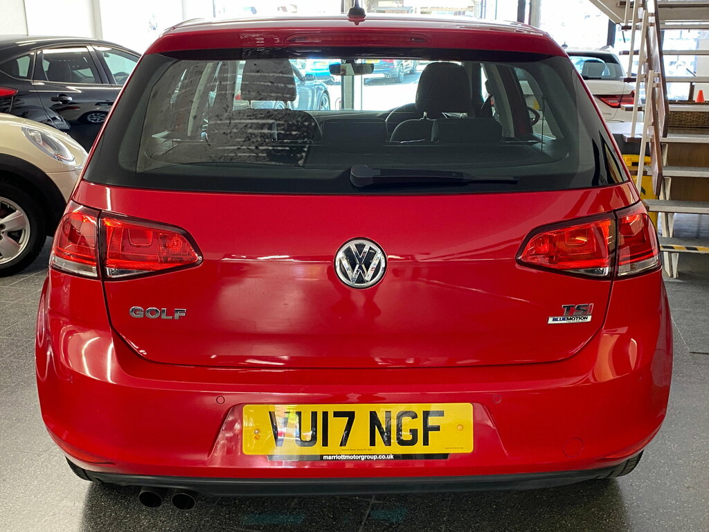 Volkswagen Golf 1.4 Tsi Bluemotion Tech Match Edition Hatchback VU17NGF Red #6