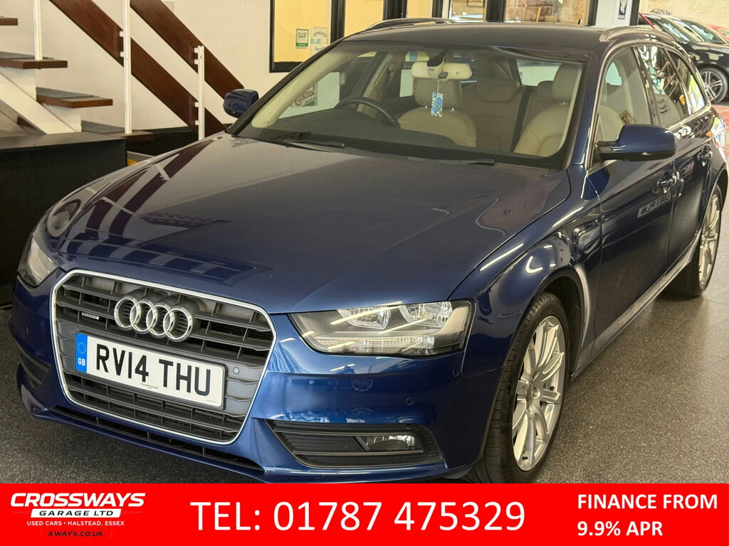 Audi A4 Avant 2.0 Tdi Se Technik Estate S Tronic Quat Blue