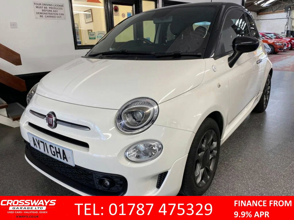 Fiat 500 1.0 Mhev Hey Google Hatchback Eu White
