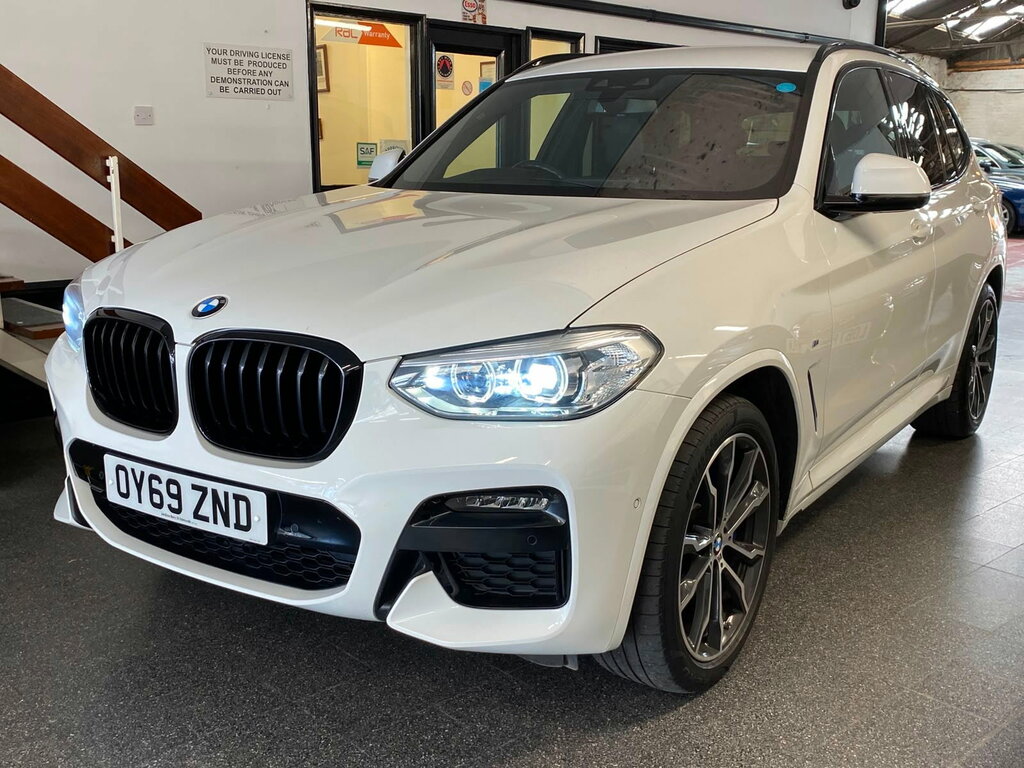BMW X3 2.0 20D M Sport Suv Xdrive Euro 6 White #2