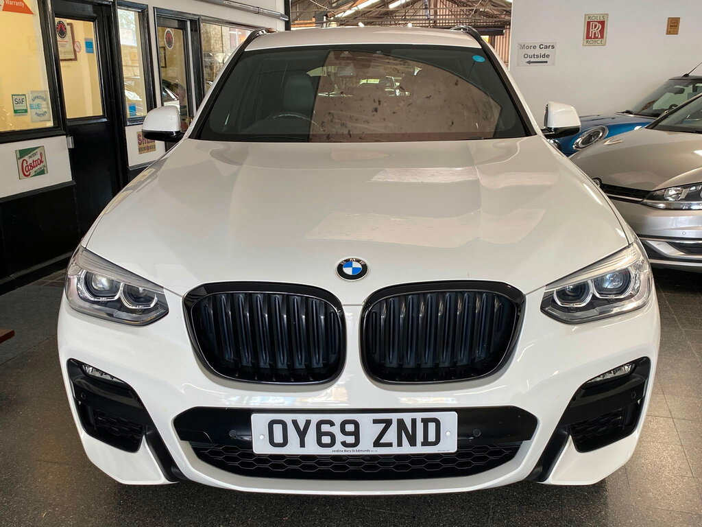 BMW X3 2.0 20D M Sport Suv Xdrive Euro 6 White #5
