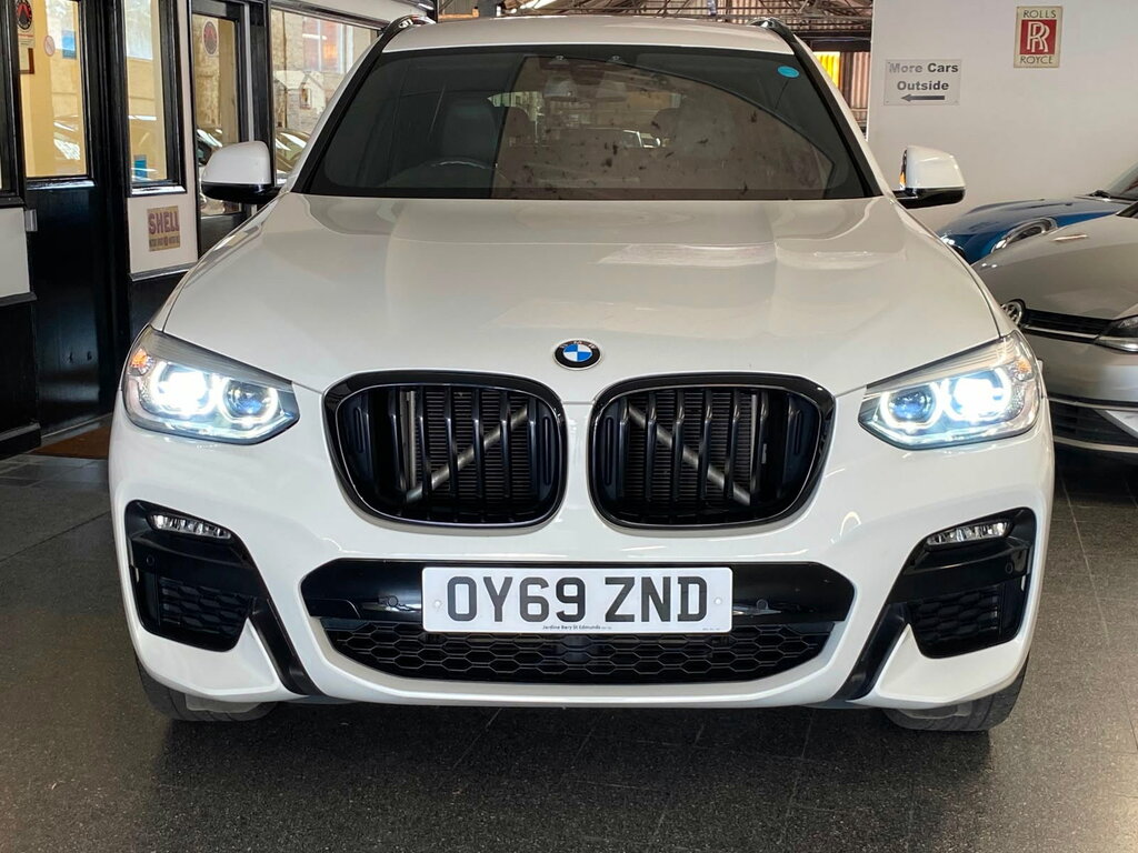 BMW X3 2.0 20D M Sport Suv Xdrive Euro 6 White #4