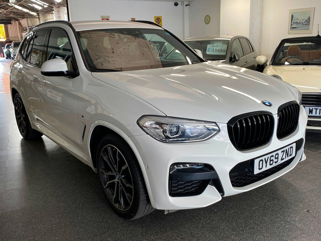 BMW X3 2.0 20D M Sport Suv Xdrive Euro 6 White #3