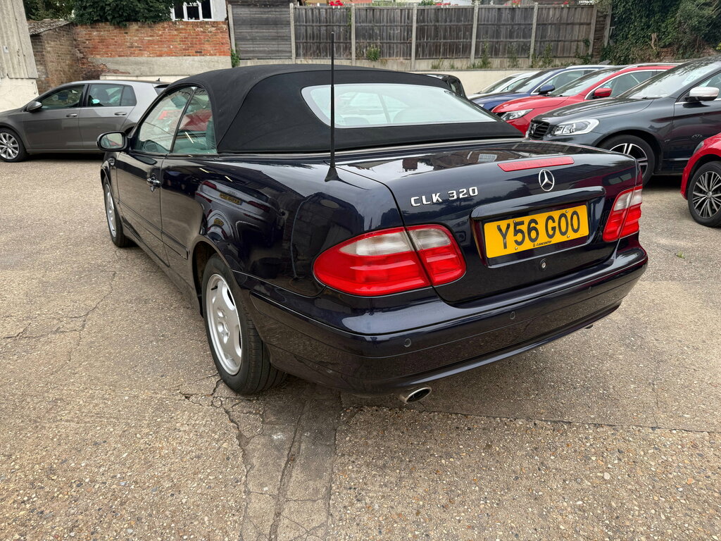 Mercedes-Benz CLK 3.2 Clk320 Elegance Cabriolet Blue #2