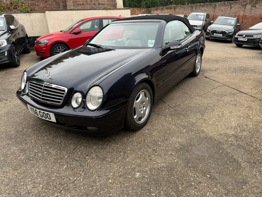 Mercedes-Benz CLK 3.2 Clk320 Elegance Cabriolet Blue #4