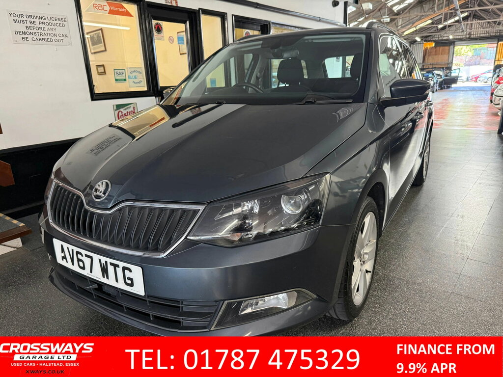 Skoda Fabia 1.0 Tsi Se L Estate Euro 6 Ss Grey