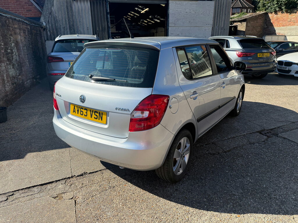 Skoda Fabia 1.2 Se Hatchback Euro 5 69 Ps Silver #6