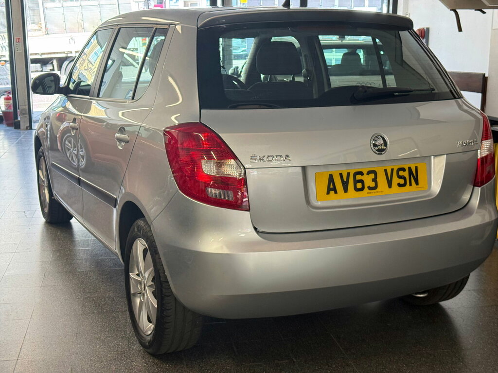 Skoda Fabia 1.2 Se Hatchback Euro 5 69 Ps Silver #6