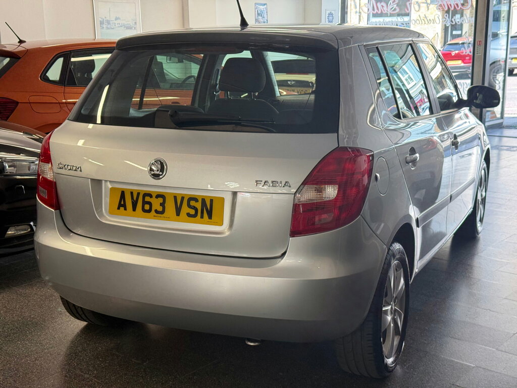 Skoda Fabia 1.2 Se Hatchback Euro 5 69 Ps Silver #4