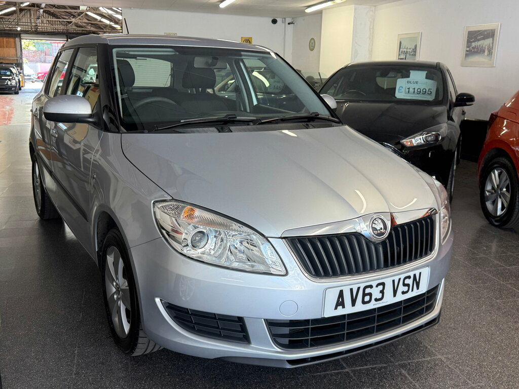 Skoda Fabia 1.2 Se Hatchback Euro 5 69 Ps Silver #3