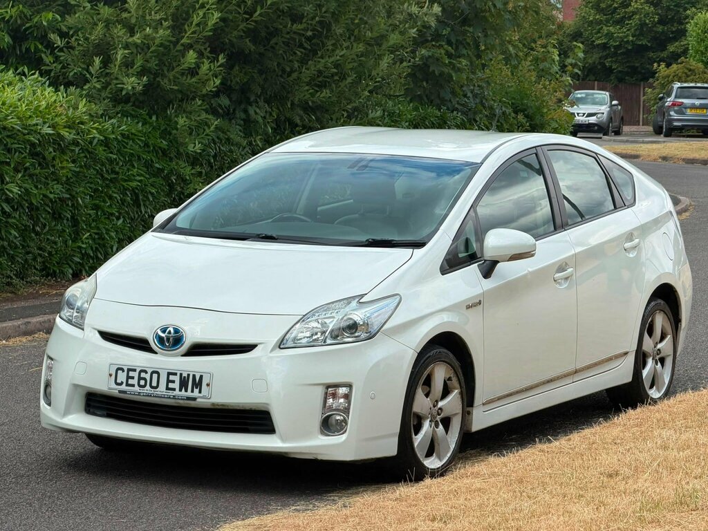 Toyota Prius 1.8 Vvt-h T Spirit Cvt Euro 5 Ss White #2