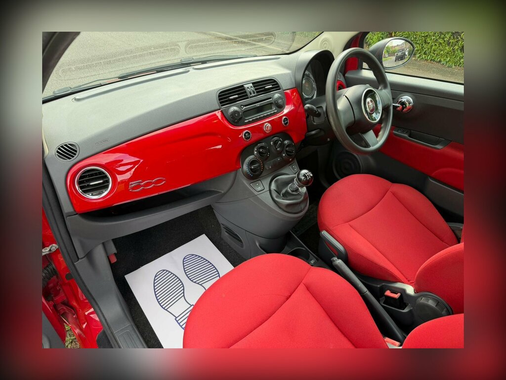 Fiat 500 2013 1.2 Lounge Hatchback Euro 4 Blue #16