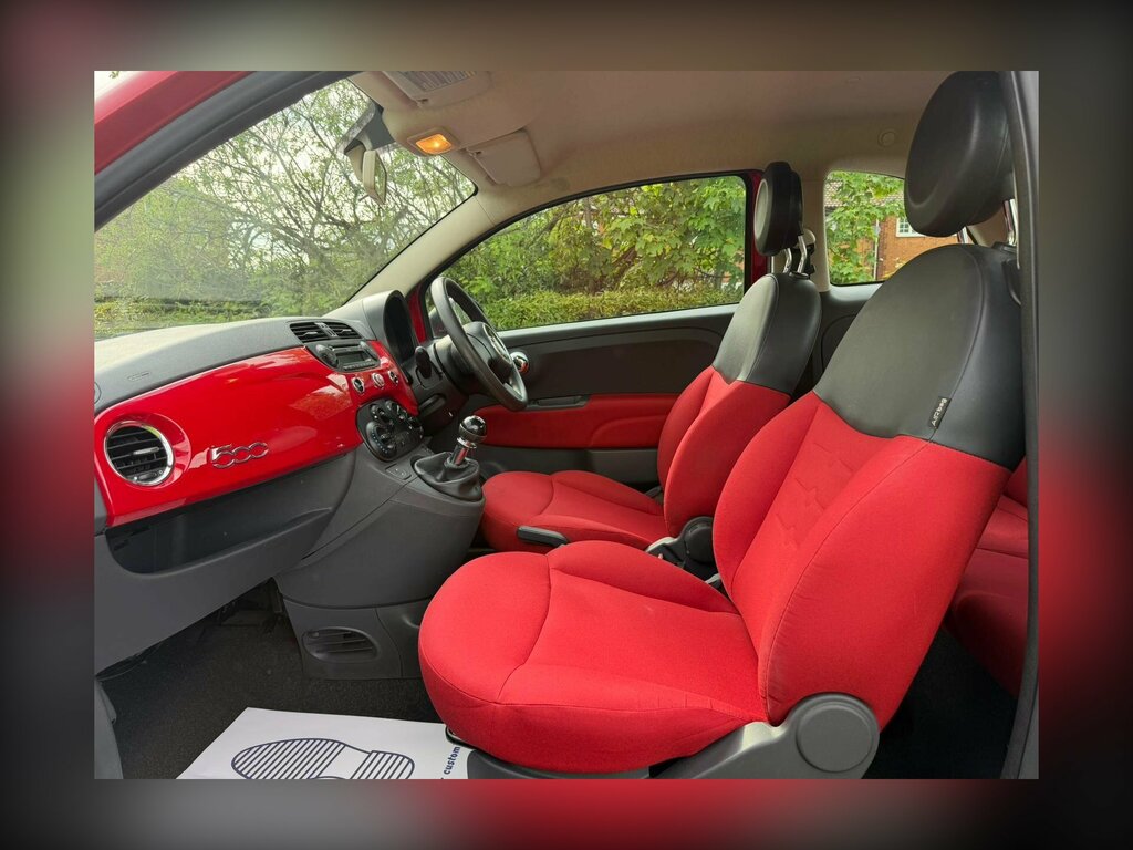 Fiat 500 2013 1.2 Lounge Hatchback Euro 4 Blue #12