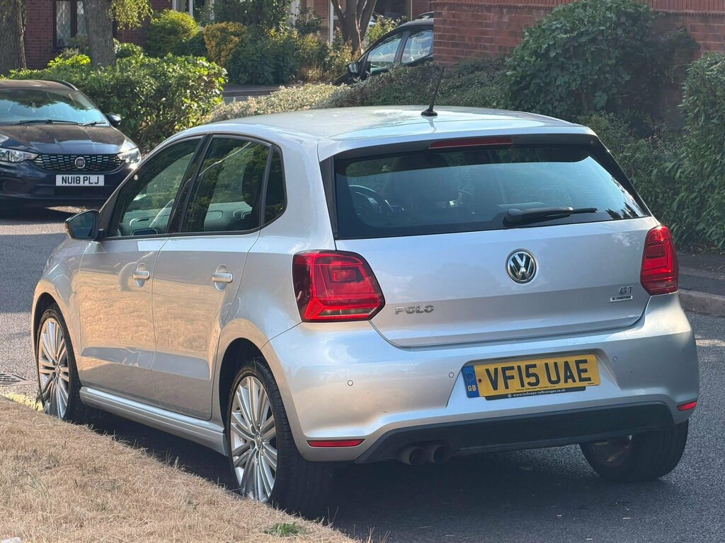 Volkswagen Polo 1.4 Tsi Bluemotion Tech Act Bluegt Dsg Euro 6 Ss Silver #4