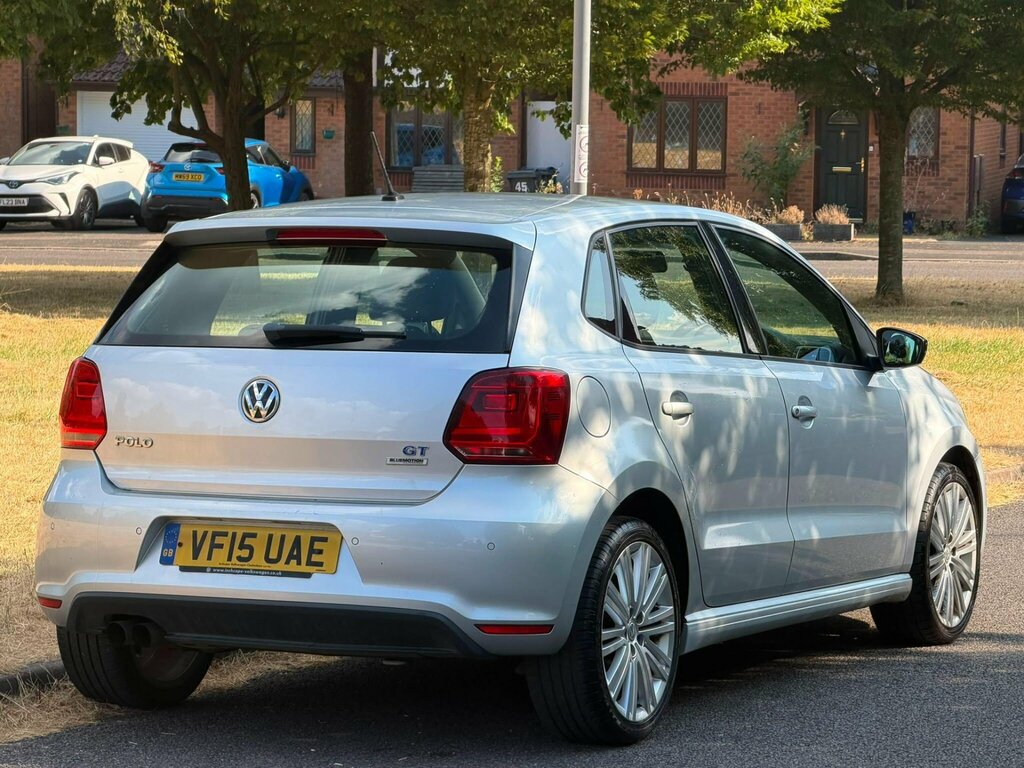 Volkswagen Polo 1.4 Tsi Bluemotion Tech Act Bluegt Dsg Euro 6 Ss Silver #5