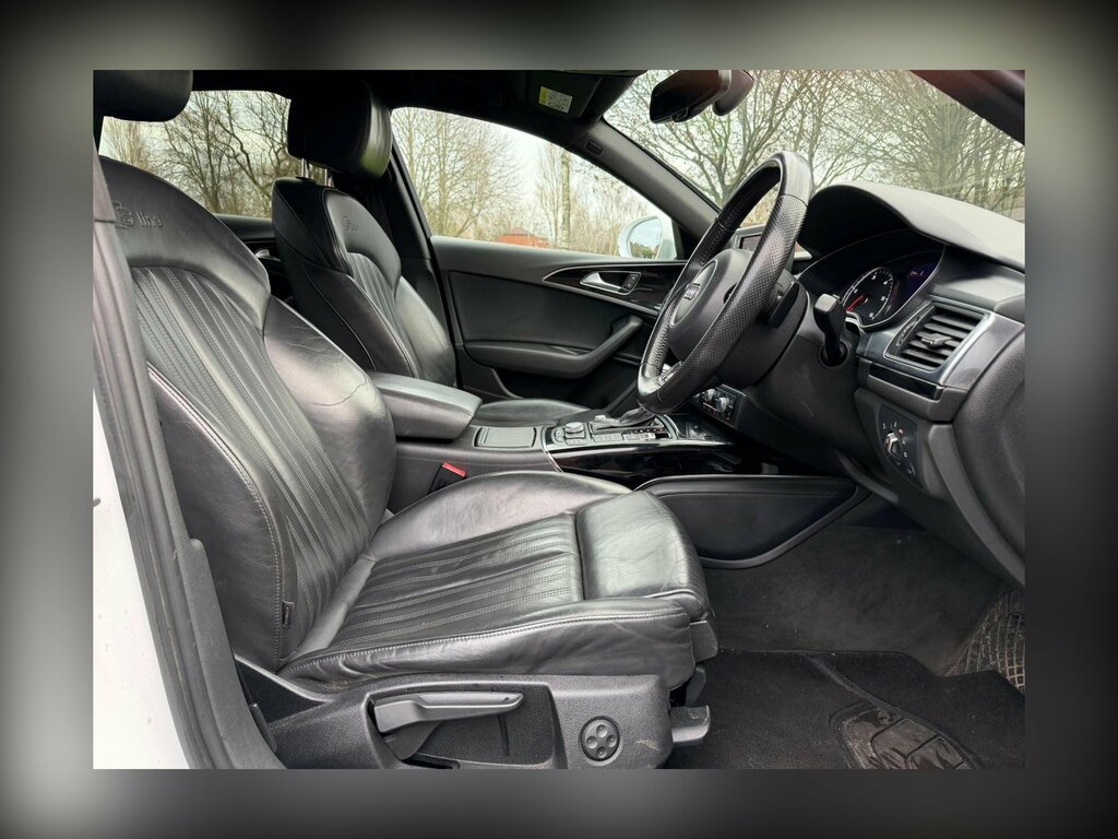 Audi A6 Saloon Tdi V6 S Line White #22
