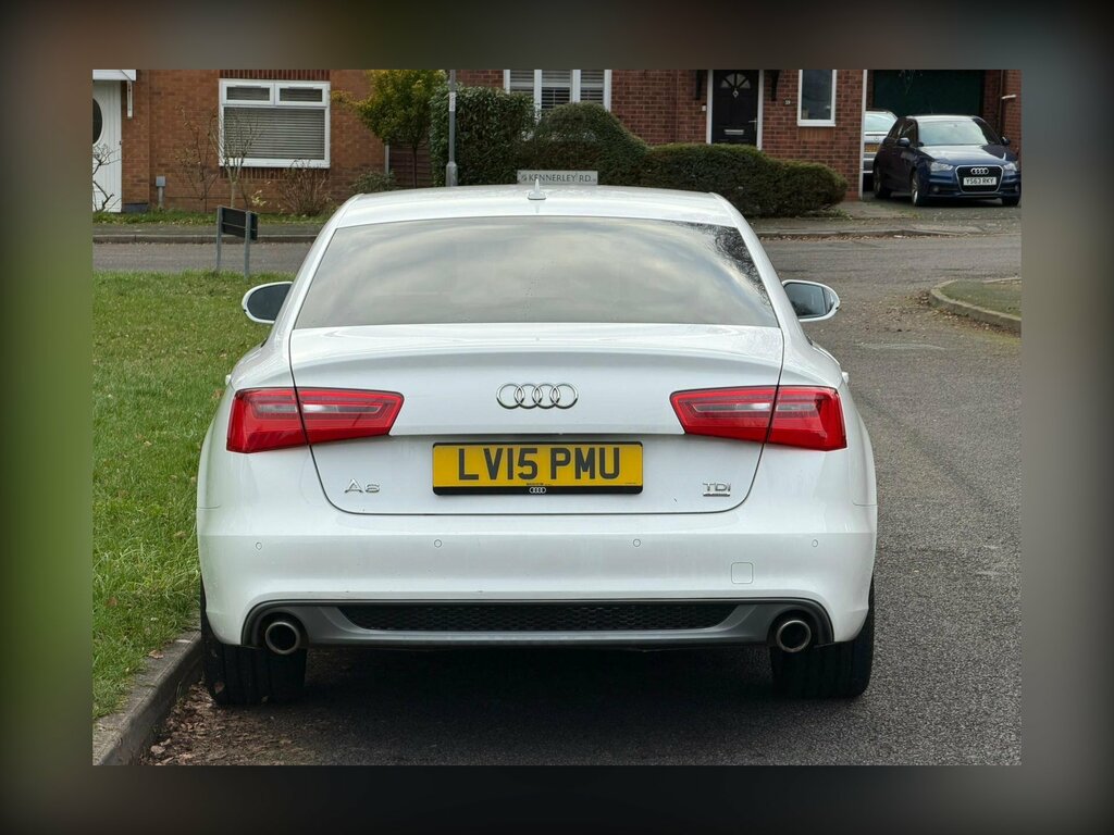 Audi A6 Saloon Tdi V6 S Line White #8