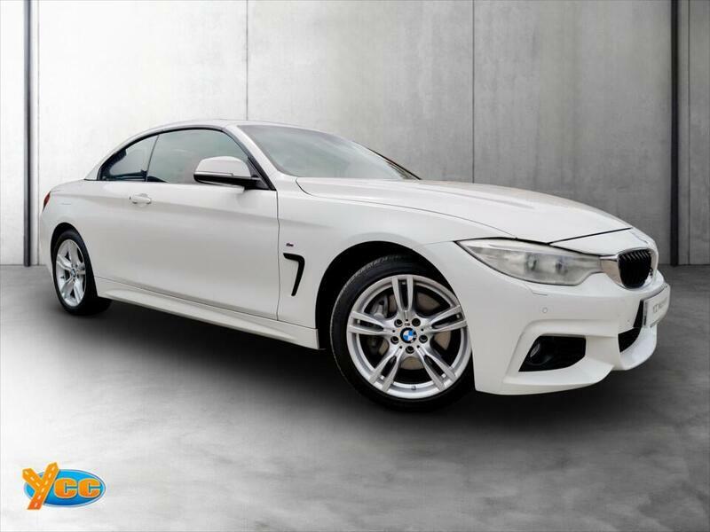 BMW 4 Series 3.0 435D M Sport Convertible Xdriv White