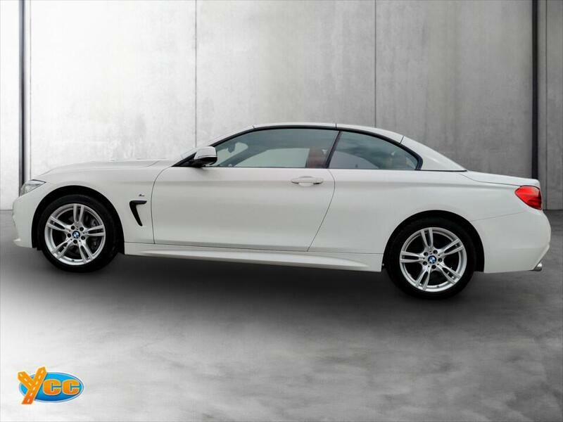 BMW 4 Series 3.0 435D M Sport Convertible Xdriv White #4