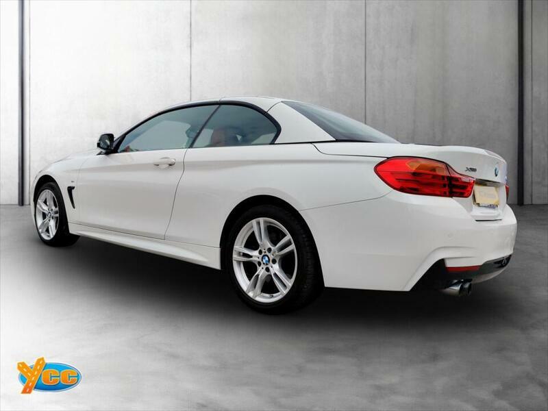 BMW 4 Series 3.0 435D M Sport Convertible Xdriv White #5