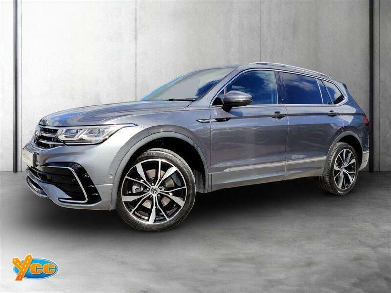 Volkswagen Tiguan Allspace 2.0 Tdi R-line Suv Dsg 4Motion Euro 6 VN72HRR Grey #3