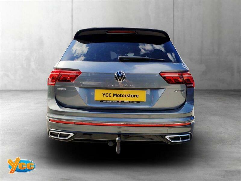 Volkswagen Tiguan Allspace 2.0 Tdi R-line Suv Dsg 4Motion Euro 6 VN72HRR Grey #6