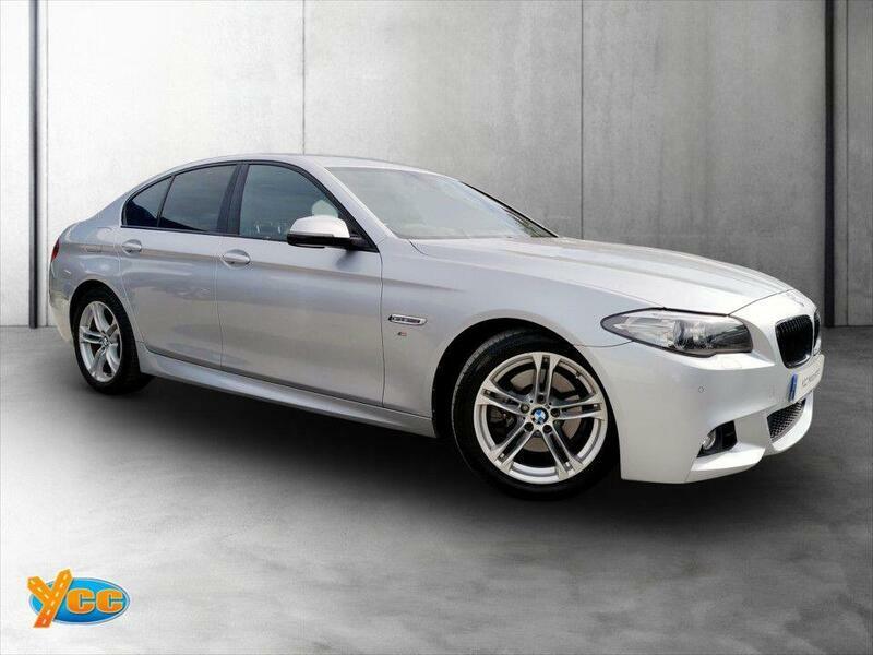 BMW 5 Series 2.0 520D M Sport Saloon Euro 6 S Silver
